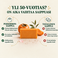 Japanilainen persimmon-saippua